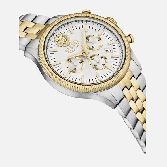 Versace Versus Gold Two Tone 44mm Watch - Picture 3 of 4